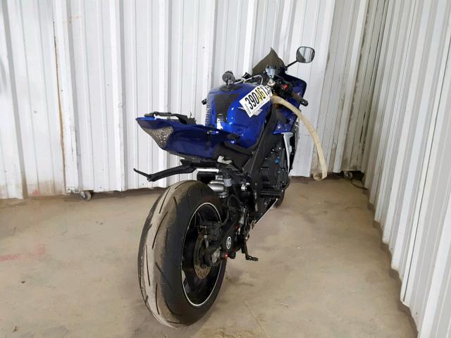 JYARN23E5DA016072 - 2013 YAMAHA YZFR1 BLUE photo 4