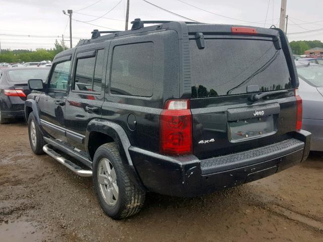 1J8HG48K47C560858 - 2007 JEEP COMMANDER 黑色 照片 3