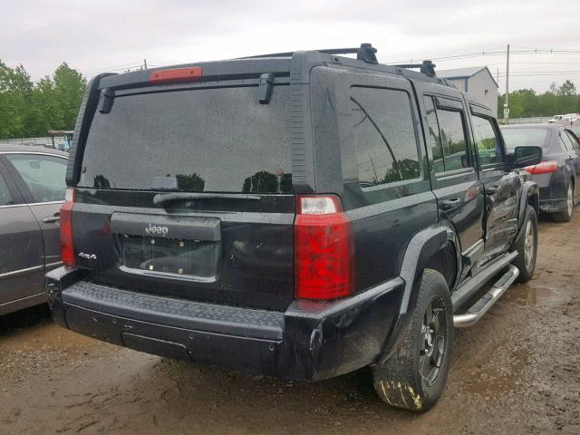 1J8HG48K47C560858 - 2007 JEEP COMMANDER 黑色 照片 4