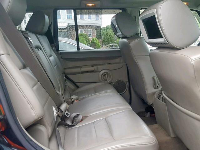 1J8HG48K47C560858 - 2007 JEEP COMMANDER 黑色 照片 6