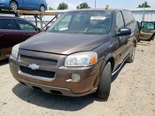 1GNDU23138D121056 - 2008 CHEVROLET UPLANDER L 棕色 照片 2