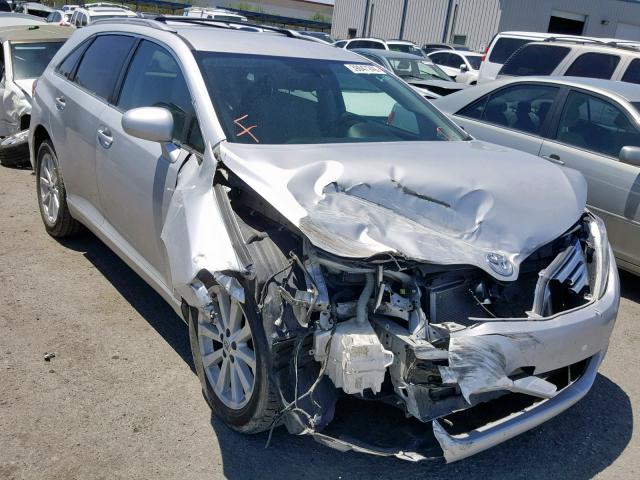 4T3ZA3BB3AU024343 - 2010 TOYOTA VENZA SILVER photo 1