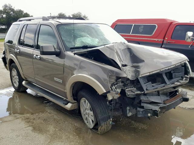 1FMEU64846UB38599 - 2006 FORD EXPLORER E BROWN photo 1