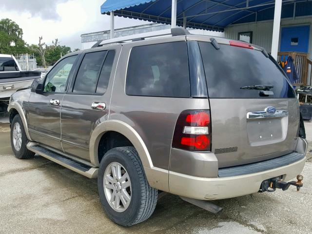 1FMEU64846UB38599 - 2006 FORD EXPLORER E BROWN photo 3