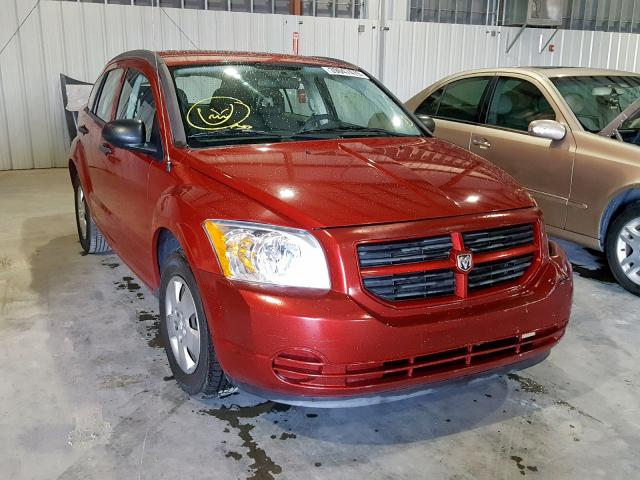 1B3HB28A19D251705 - 2009 DODGE CALIBER SE RED photo 1