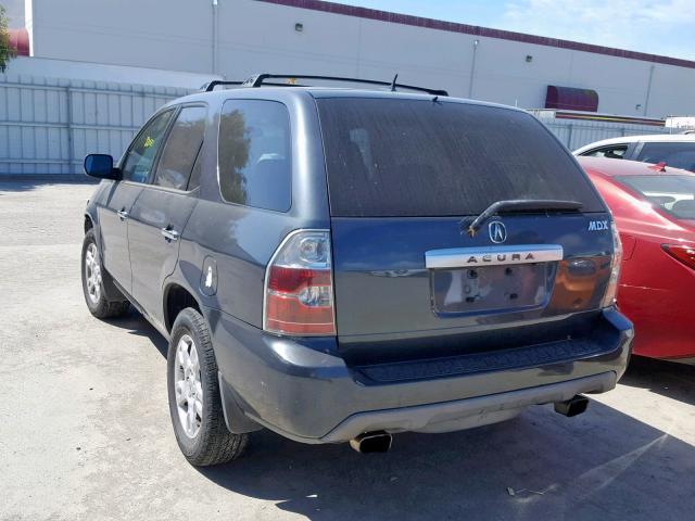 2HNYD18825H537795 - 2005 ACURA MDX TOURIN GRAY photo 3