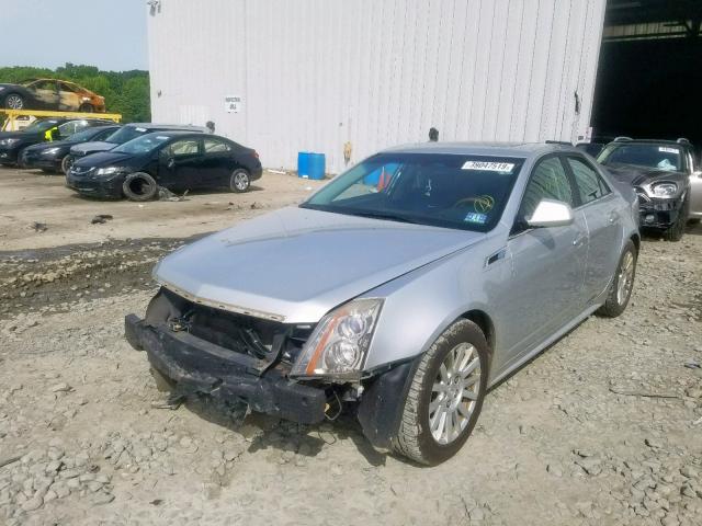 1G6DG5EYXB0163513 - 2011 CADILLAC CTS LUXURY SILVER photo 2