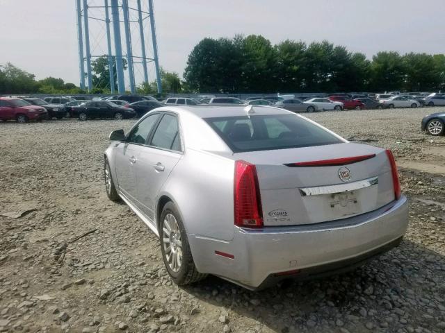 1G6DG5EYXB0163513 - 2011 CADILLAC CTS LUXURY SILVER photo 3