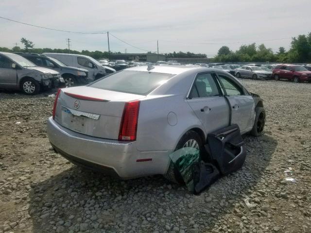 1G6DG5EYXB0163513 - 2011 CADILLAC CTS LUXURY SILVER photo 4