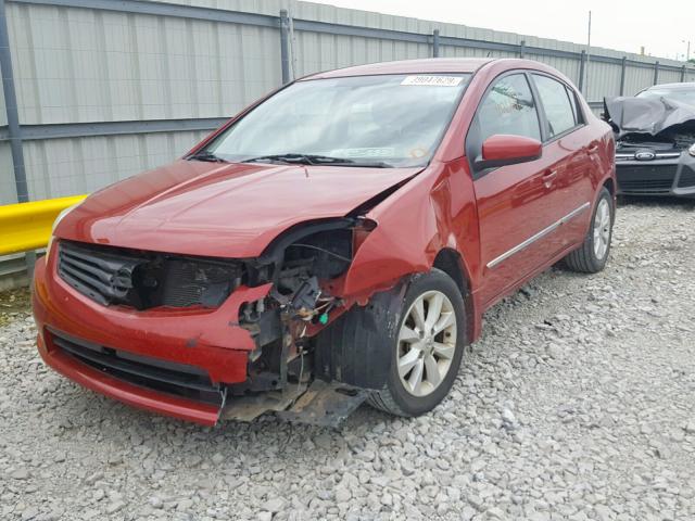 3N1AB6AP2AL699538 - 2010 NISSAN SENTRA 2.0 RED photo 2