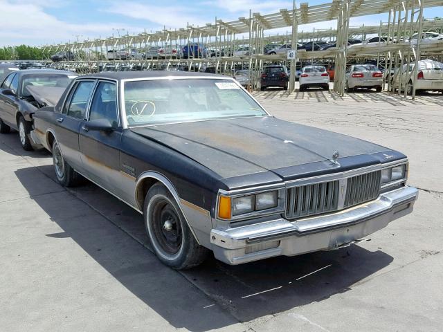 1G2AT69H4EX209834 - 1984 PONTIAC PARISIENNE BLACK photo 1