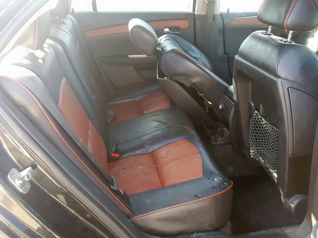 1G1ZK577284240049 - 2008 CHEVROLET MALIBU LTZ შავი ფოტო 6