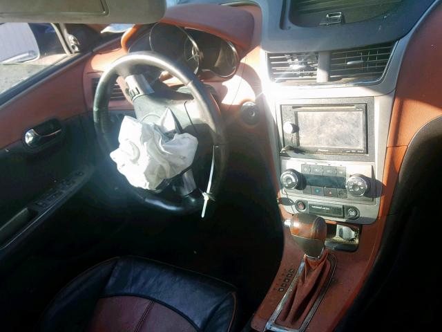 1G1ZK577284240049 - 2008 CHEVROLET MALIBU LTZ შავი ფოტო 9