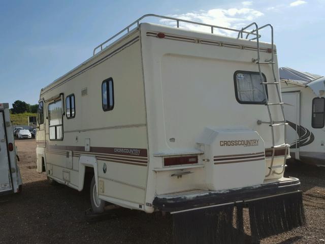 1GBJP37W5D3321424 - 1984 DUTCHMEN MOTORHOME  WHITE photo 3