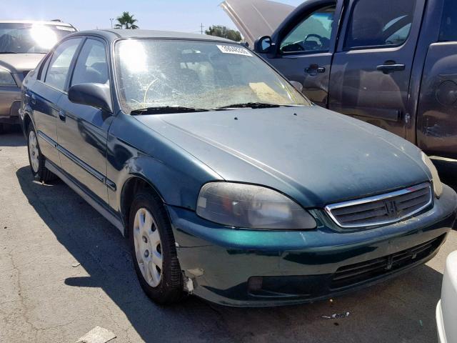 2HGEJ6610XH541546 - 1999 HONDA CIVIC BASE GREEN photo 1