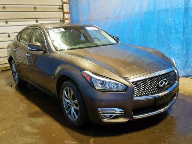 JN1BY1AR1KM585335 - 2019 INFINITI Q70 3.7 LU BROWN photo 1