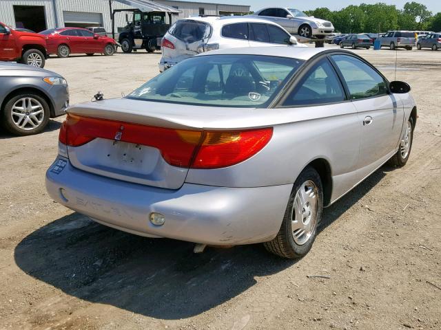 1G8ZY12761Z115919 - 2001 SATURN SC2 SILVER photo 4