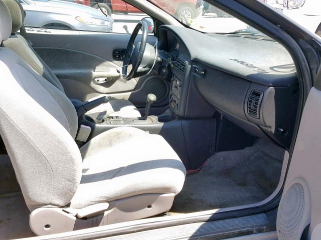 1G8ZY12761Z115919 - 2001 SATURN SC2 SILVER photo 5