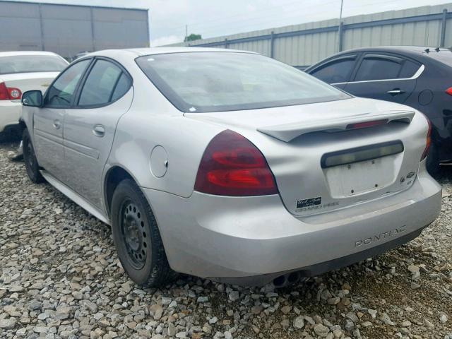 2G2WP522341284952 - 2004 PONTIAC GRAND PRIX SILVER photo 3