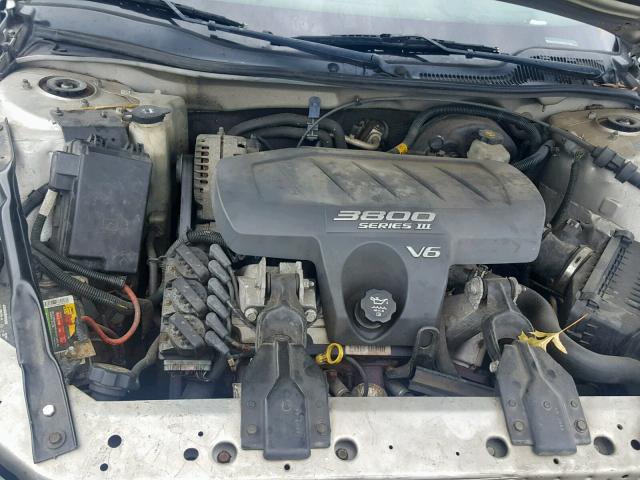 2G2WP522341284952 - 2004 PONTIAC GRAND PRIX SILVER photo 7