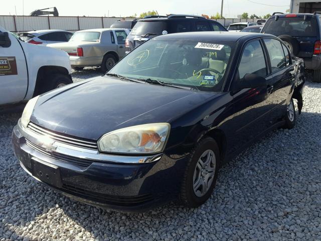 1G1ZS52F35F256176 - 2005 CHEVROLET MALIBU BLUE photo 2