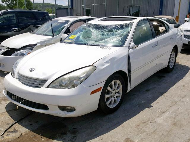 JTHBF30G620078984 - 2002 LEXUS ES 300 WHITE photo 2