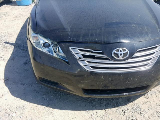 4T1BB46K99U083190 - 2009 TOYOTA CAMRY HYBR BLACK photo 9