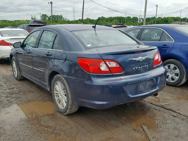 1C3LC56R98N257202 - 2008 CHRYSLER SEBRING TO BLUE photo 3