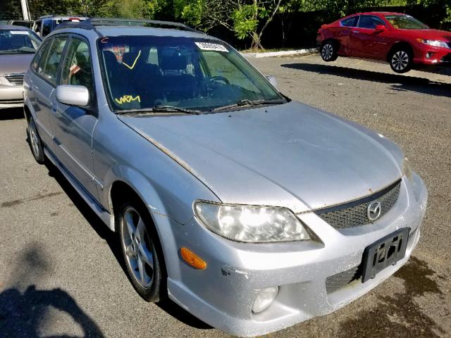 JM1BJ245821463198 - 2002 MAZDA PROTEGE PR SILVER photo 1