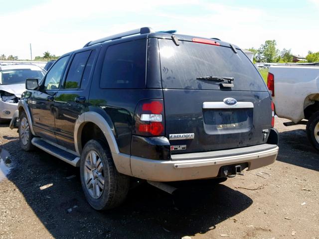 1FMEU74816UA50910 - 2006 FORD EXPLORER E BLACK photo 3