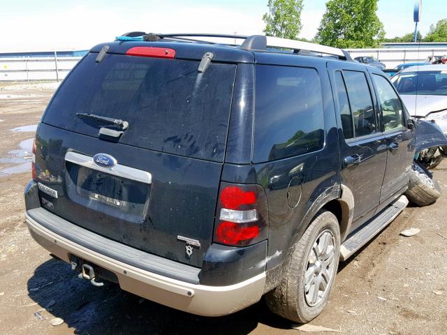 1FMEU74816UA50910 - 2006 FORD EXPLORER E BLACK photo 4