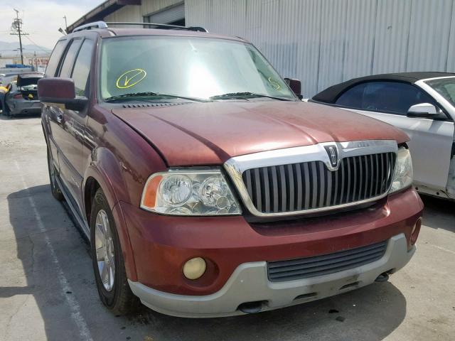 5LMFU27R73LJ39553 - 2003 LINCOLN NAVIGATOR BURGUNDY photo 1