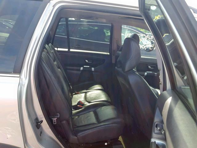 YV4CZ982X81435320 - 2008 VOLVO XC90 3.2 SILVER photo 6