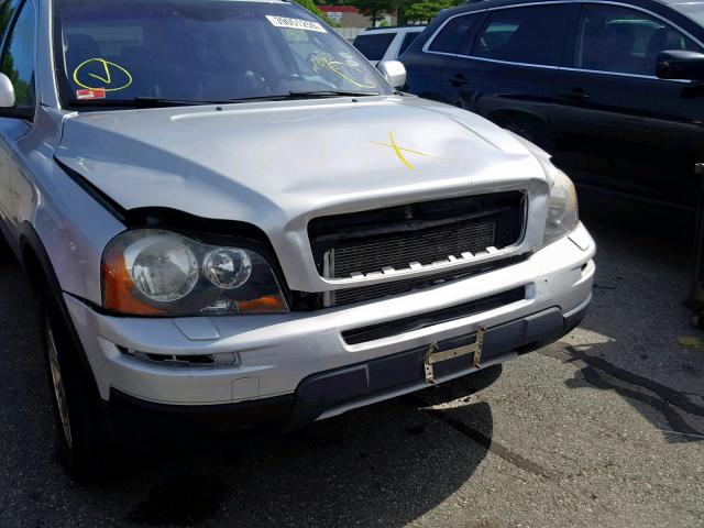 YV4CZ982X81435320 - 2008 VOLVO XC90 3.2 SILVER photo 9