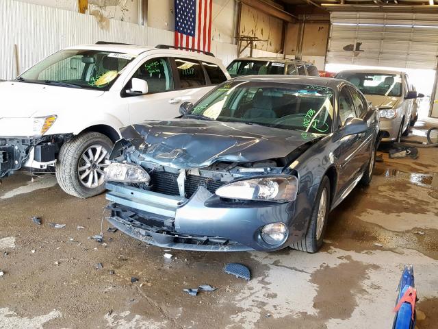 2G2WP552861102788 - 2006 PONTIAC GRAND PRIX BLUE photo 2