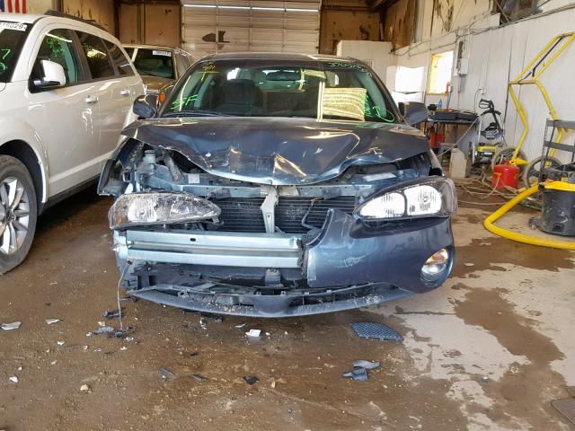 2G2WP552861102788 - 2006 PONTIAC GRAND PRIX BLUE photo 9