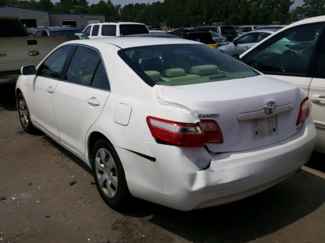 4T1BE46K87U507592 - 2007 TOYOTA CAMRY NEW WHITE photo 3