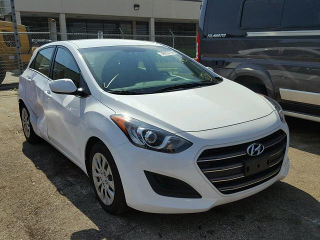 KMHD35LH4HU376143 - 2017 HYUNDAI ELANTRA GT WHITE photo 1