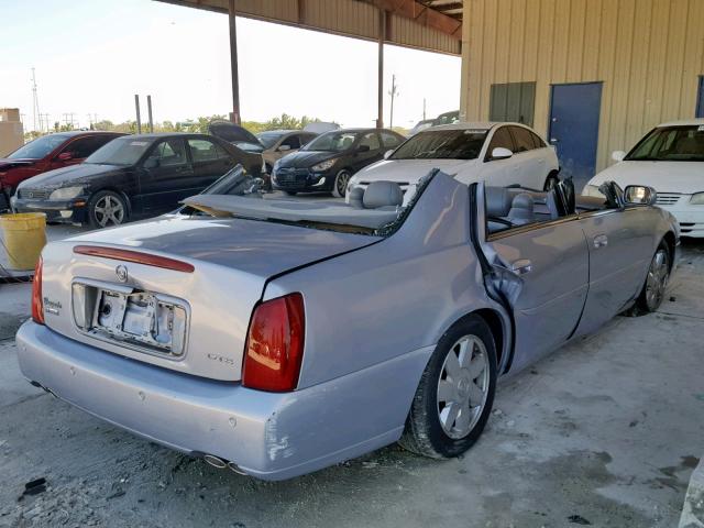 1G6KF57985U146724 - 2005 CADILLAC DEVILLE DT SILVER photo 4