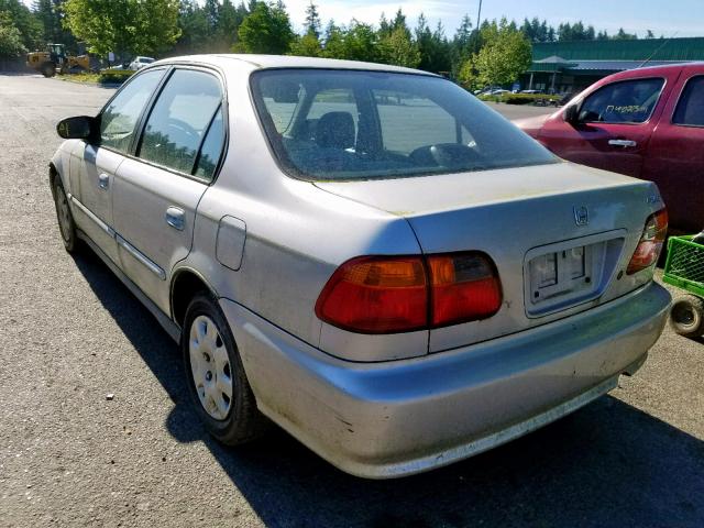 2HGEJ6614XH526547 - 1999 HONDA CIVIC BASE SILVER photo 3