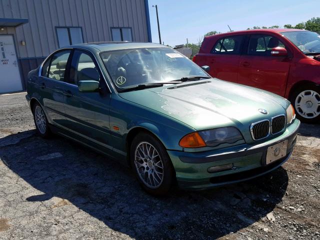 WBAAM5336XFR11367 - 1999 BMW 328 I AUTO GREEN photo 1