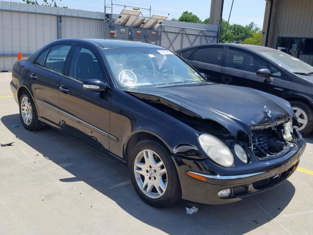 WDBUF65J94A510527 - 2004 MERCEDES-BENZ E 320 BLACK photo 1