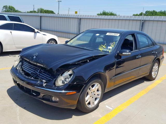 WDBUF65J94A510527 - 2004 MERCEDES-BENZ E 320 BLACK photo 2