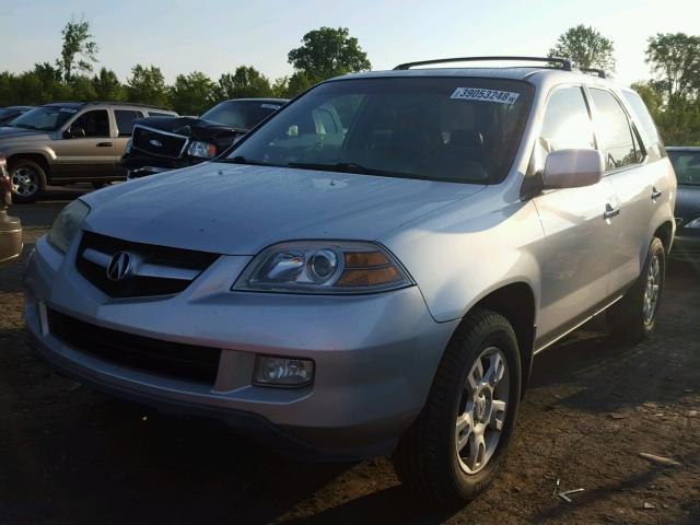 2HNYD18605H541147 - 2005 ACURA MDX TOURIN SILVER photo 2