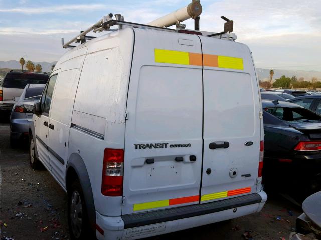 NM0LS7BN1DT135174 - 2013 FORD TRANSIT CO WHITE photo 3