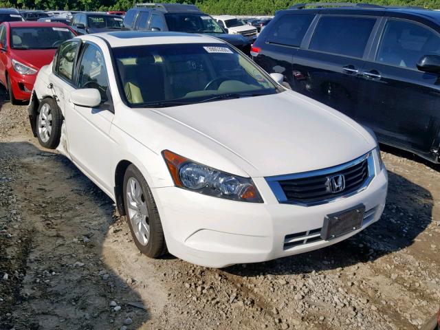 1HGCP26839A122457 - 2009 HONDA ACCORD EXL WHITE photo 1