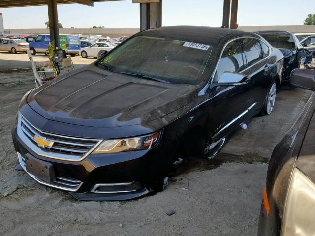 2G1145S32H9155897 - 2017 CHEVROLET IMPALA PRE BLACK photo 2