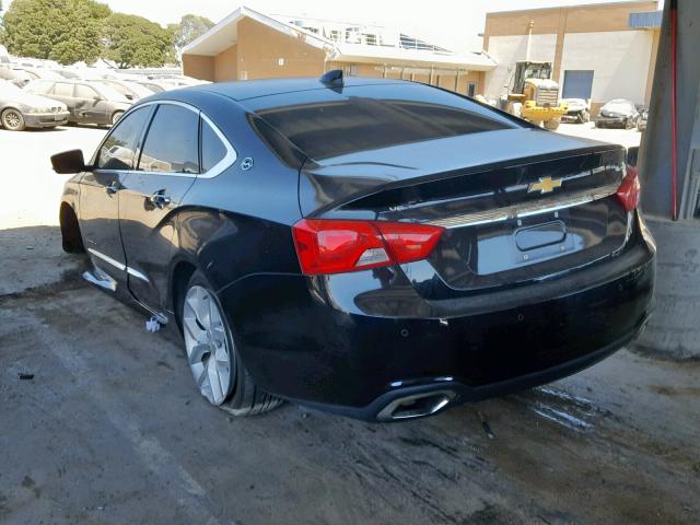 2G1145S32H9155897 - 2017 CHEVROLET IMPALA PRE BLACK photo 3