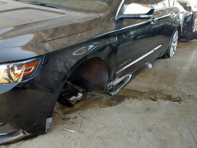 2G1145S32H9155897 - 2017 CHEVROLET IMPALA PRE შავი ფოტო 9