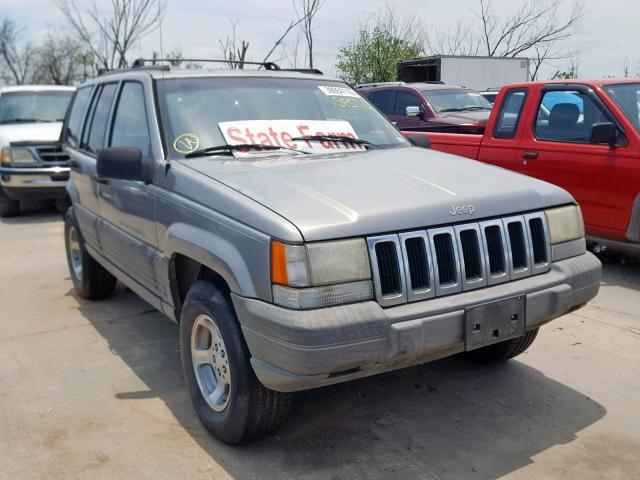 1J4GZ58SXVC740954 - 1997 JEEP GRAND CHER GRAY photo 1